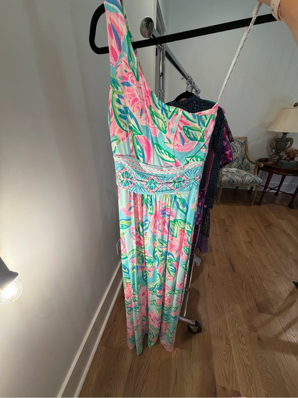 NWT Lilly Pulitzer Floral Maxi Dress